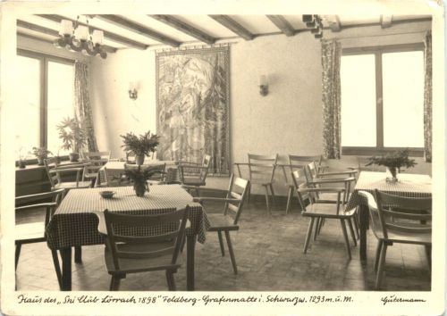 Feldberg Grafenmatte im Schwarzwald - Ski Club Lörrach 1898