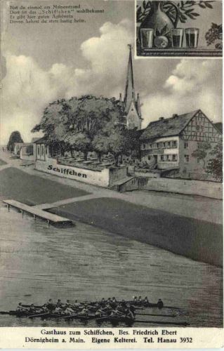 Dörnigheim am Main - Gasthaus Zum Schiffchen