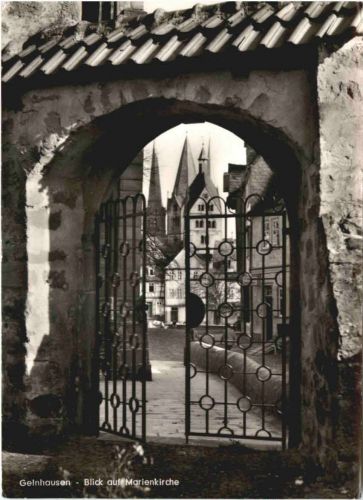 Gelnhausen - Blick auf die Marienkirche