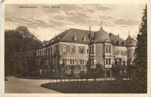 Wächtersbach im Kinzigtal - Fürstl. Schloß