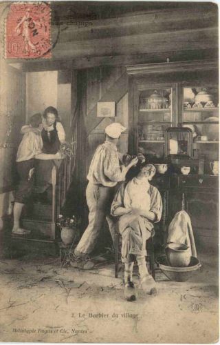 Le Barbier du village - Frisör