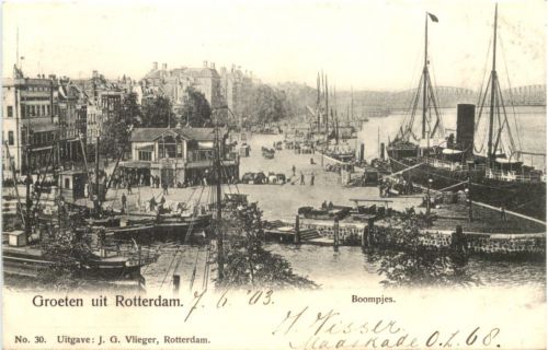 Groeten uit Rotterdam - Boompjes