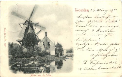 Rotterdam - Molens aan de Schie