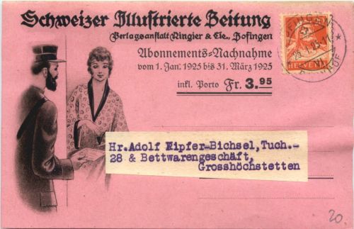 Zofingen - Schweizer Illustrierte Zeitung