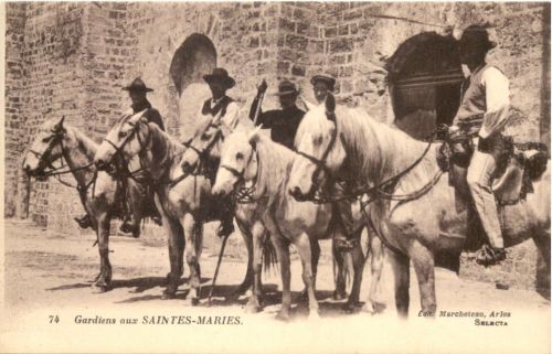 Gardiens aux Saintes Maries - Zigeuner