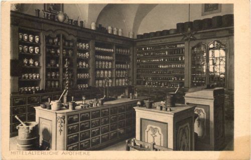 Mittelalterliche Apotheke