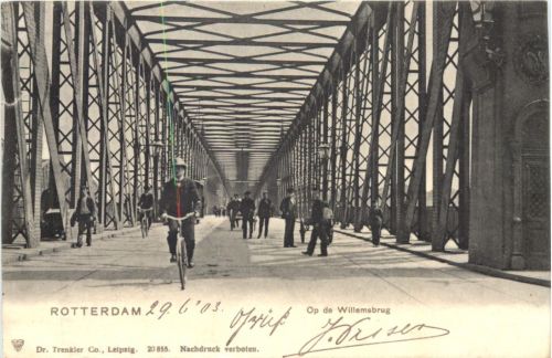 Rotterdam - Op de Willemsburg