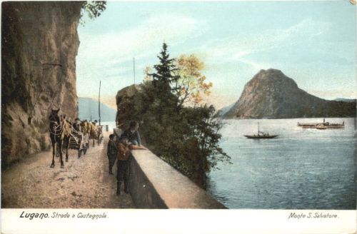 Lugano - Sttrada e Castagnola