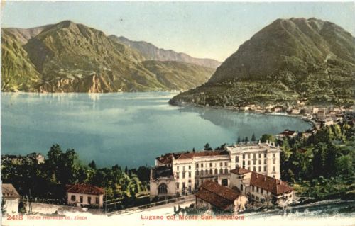 Lugano col Monte Salvatore
