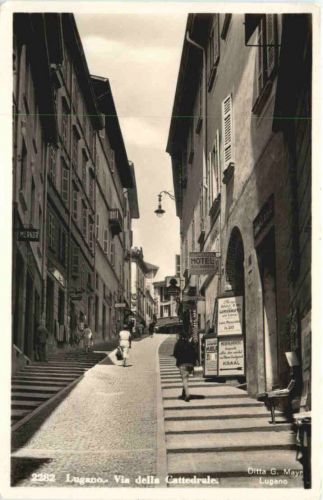 Lugano - Via della Cattedrale