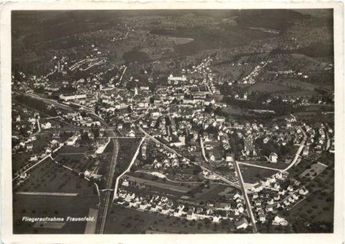 Frauenfeld - Fliegeraufnahme