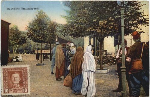 Bosnische Strassenpartie