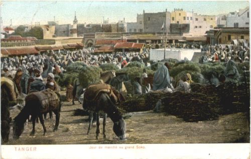 Tanger - Jour de marche au grand Soko