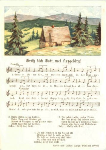 Grüß dich Gott, mein Erzgebirge