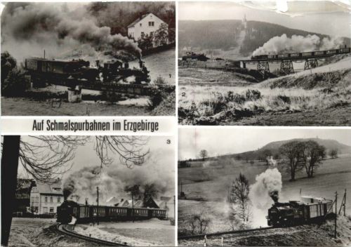 Oberwiesenthal - Schmalspurbahn im Erzgebirge