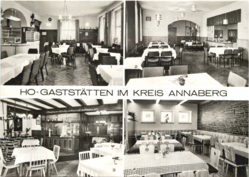 HO gaststätten im Kreis Annaberg