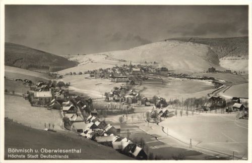 Böhmisch und Oberwiesenthal