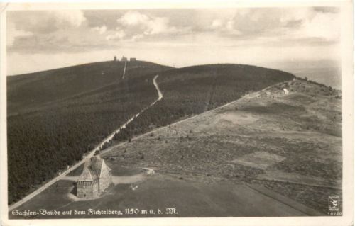 Sachsen Baude auf dem Fichtelberg