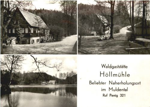 Penig in Sachsen - Waldgaststätte Höllmühle
