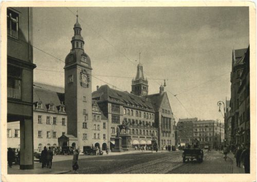 Chemnitz - Rathaus am Markt