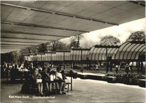 Karl-Marx-Stadt - Omnibusbahnhof