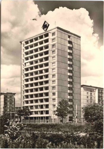 Karl-Marx-Stadt - Hochhaus am Rosenhof