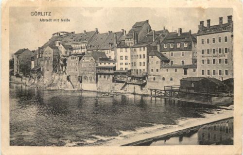 Görlitz - Altstadt mit Neisse
