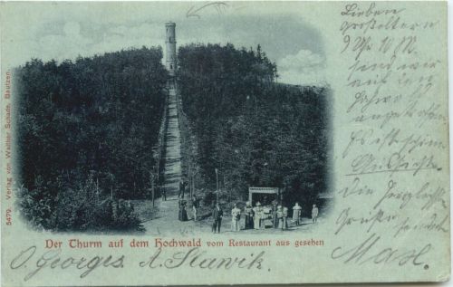 Oybin - Der Thurm auf dem Hochwald