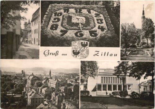 Gruß aus Zittau in Sachsen