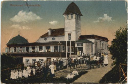 Gruss aus Ebersbach Oberlausitz - Restaurant Felsenmühle