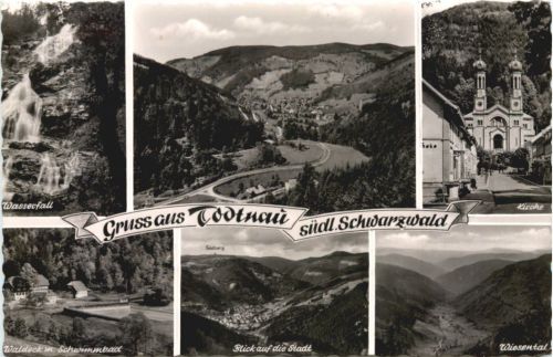 Gruss aus Todtnau im Schwarzwald