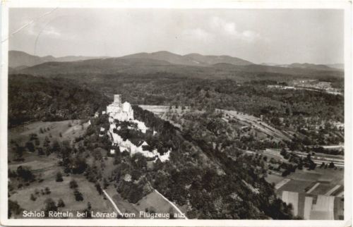 Lörrach im Wiesental - Schloß Rötteln