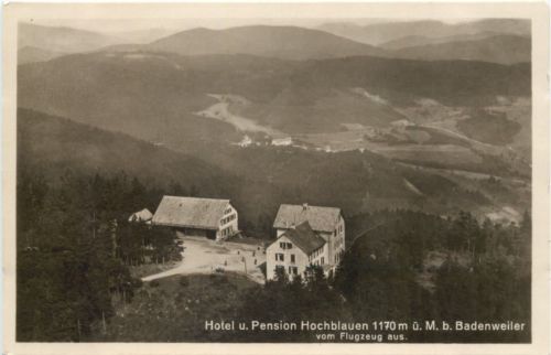 Hotel Hochblauen bei Badenweiler