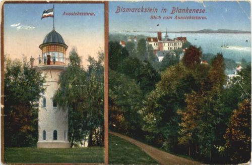 Bismarckstein in Blankenese