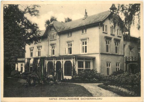 HAPAG-Erholungsheim Sachsenwaldau - Bergedorf