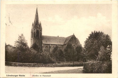 Lüneburger Heide - Kirche in Hanstedt