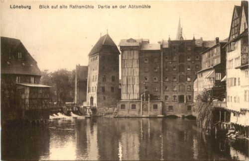 Lüneburg - Partie an der Abtsmühle