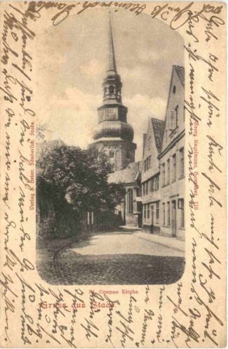 Gruss aus Stade - St. Cosmae Kirche