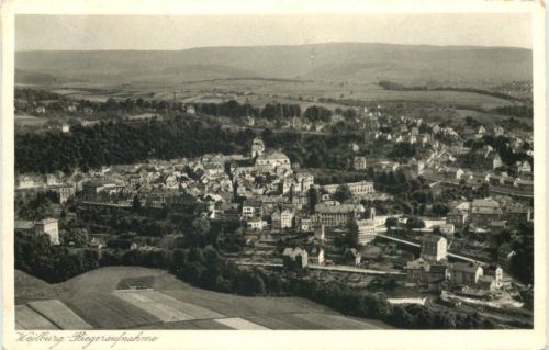Weilburg an der Lahn - Fliegeraufnahme