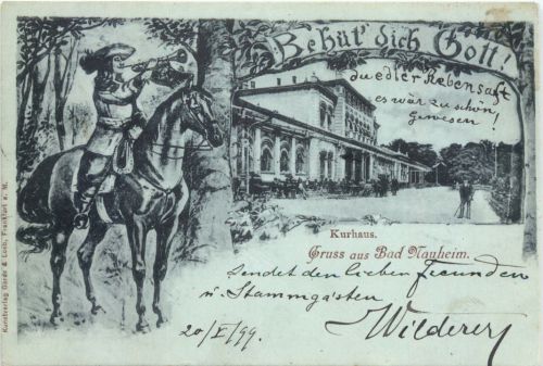 Gruss aus Bad Nauheim - Trompeter von Säckingen
