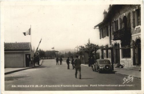Hendaye - Frontiere France Espagne
