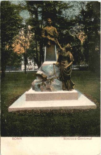 Bonn - Simrock-Denkmal