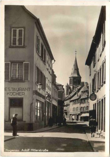 Hagenau - Adolf Hitlerstraße