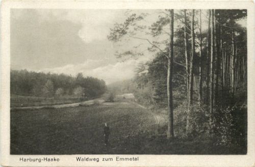 Harburg - Haake - Waldweg zum Emmetal