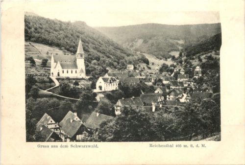 Reichenthal - Gruss aus dem Schwarzwald