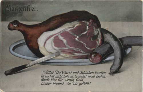 Werbung Fleisch