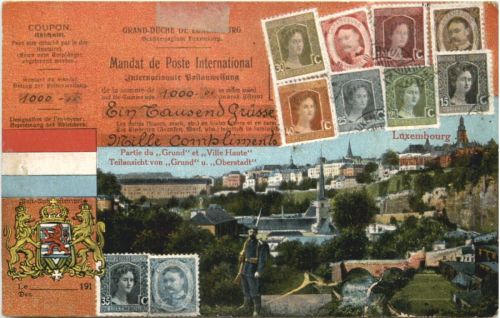 Luxembourg - Briefmarken