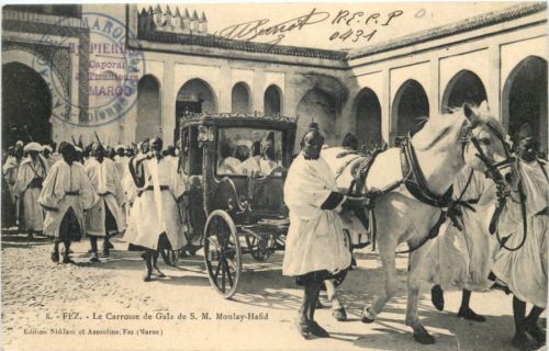Fez - Le Carrosse de Gala de SM Moulay Hafid