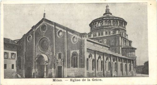 Milan - Mini postcard