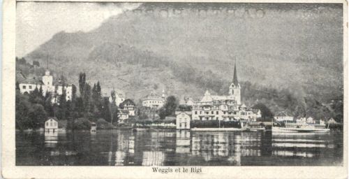 Weggis - Mini postcard